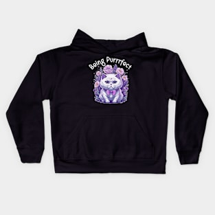 Being purrfect Kids Hoodie